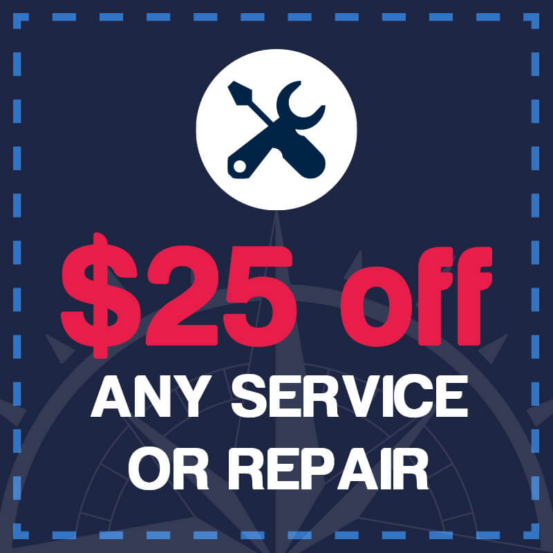 25 Off any service repair